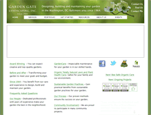 Tablet Screenshot of gardengate.com